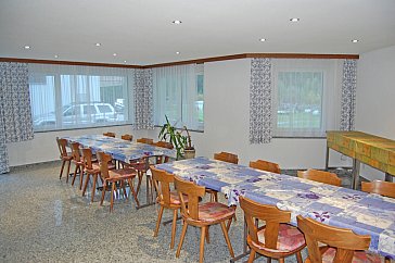 Ferienhaus in Saas-Grund - Speise-und Aufenthaltsraum