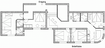 Ferienwohnung Grundrissplan 1