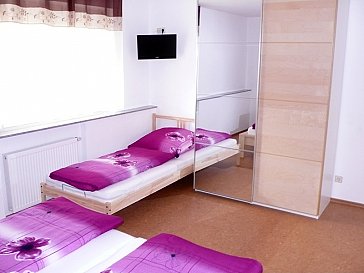 Ferienwohnung in Rheinhausen - Schlafzimmer Süd OG 1