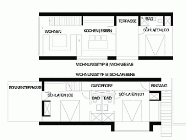 Ferienhaus Grundrissplan 2