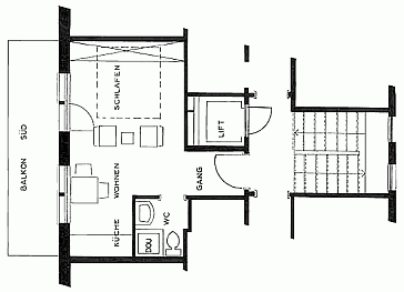 Ferienwohnung Grundrissplan 1