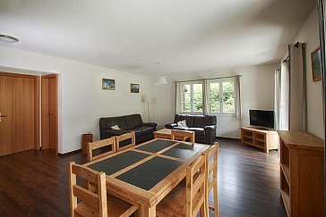 Ferienwohnung in Interlaken - Das Wohnzimmer