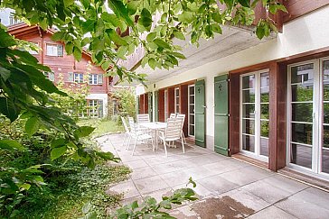 Ferienwohnung in Interlaken - Terrasse