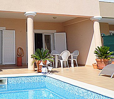 Ferienwohnung in Carvoeiro - Terrasse