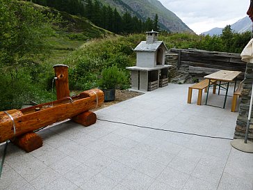 Ferienhaus in Zermatt - Terrasse West