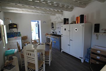 Ferienhaus in Chiessi - Das komfortable Wohn-Ess-Zimmer