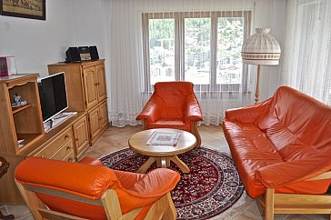 Ferienwohnung in Zermatt - Wohnzimmer