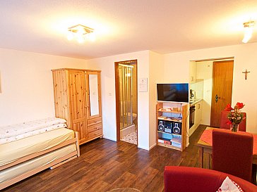 Ferienwohnung in Zermatt - Wohnzimmer