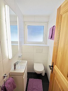 Ferienwohnung in Zermatt - Separates WC