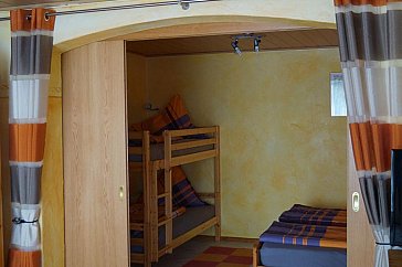 Ferienwohnung in Rust - Etagenbett im Schlafzimmer