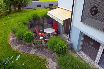 Ferienwohnung in Rust - Terrasse