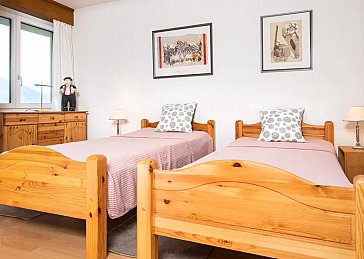 Ferienwohnung in Aeschlen ob Gunten - Schlafzimmer