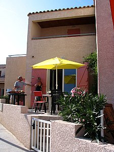 Ferienhaus in St. Pierre la Mer - Das Haus 3 mit Loggia