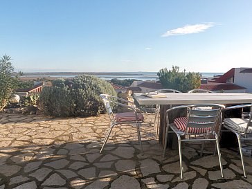 Ferienhaus in St. Pierre la Mer - Grosse Terrasse