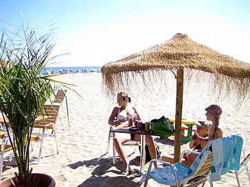 Ferienhaus in St. Pierre la Mer - Strandbar