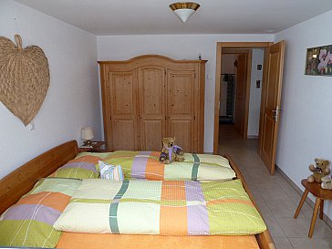 Ferienwohnung in Münster - Schlafzimmer mit Doppelbett