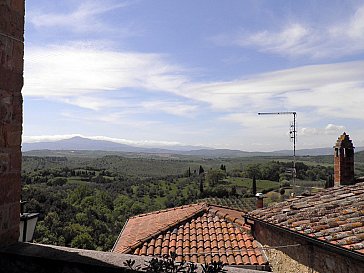 Ferienwohnung in Petroio - Ausblick direkt bei Casa Diana