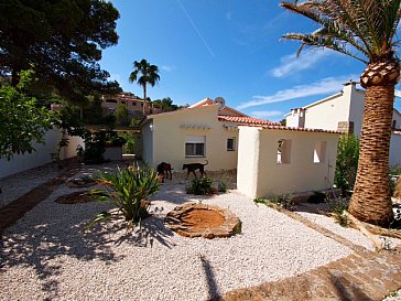 Ferienhaus in Dénia - Garten