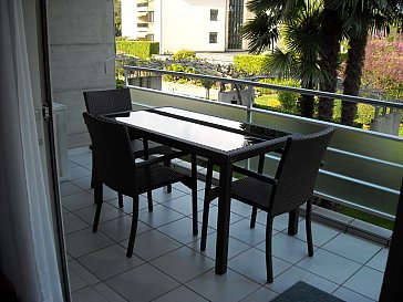 Ferienwohnung in Ascona - Balkon