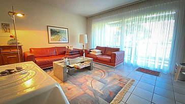 Ferienwohnung in Ascona - Wohnzimmer