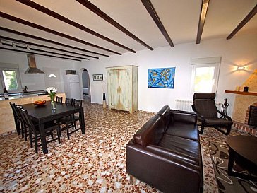 Ferienhaus in Dénia - Wohnzimmer