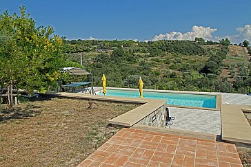 Ferienwohnung in Rosignano Marittimo - Der Pool