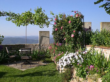 Ferienwohnung in Gavorrano - Der Garten