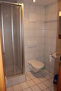 Ferienwohnung in Grächen - Dusche/WC