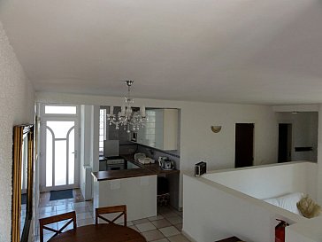 Ferienhaus in Porto Cristo-Cala Romàntica - Wohnzimmer mit Blick in die Küche