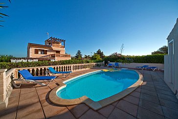 Ferienhaus in Porto Cristo-Cala Romàntica - Swimmingpool zur Mitbenutzung