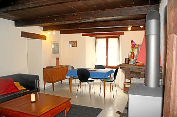 Ferienhaus in Linescio - Wohnzimmer
