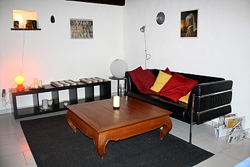 Ferienhaus in Linescio - Wohnzimmer