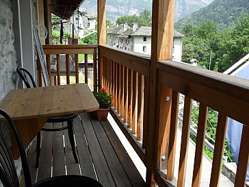 Ferienhaus in Linescio - Balkon