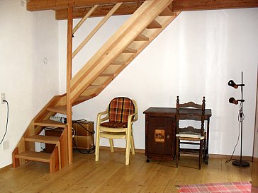 Ferienhaus in Linescio - Treppe ins Obergeschoss