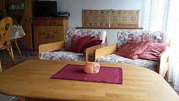 Ferienhaus in Bürchen - Wohnzimmer