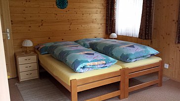 Ferienhaus in Bürchen - Schlafzimmer