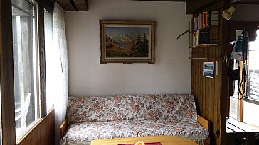 Ferienhaus in Bürchen - Wohnzimmer