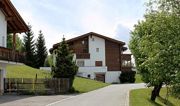 Ferienwohnung in Surcuolm - Wohnung Val Gronda Aussenansicht