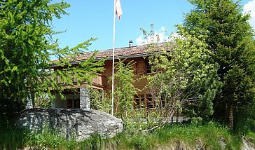 Ferienhaus in Lumbrein - Haus Casa Larisch Westfassade