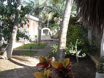 Ferienwohnung in Playa del Carmen - Innenhof Casa2000