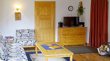 Ferienhaus in Zinal - Wohnzimmer