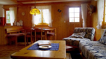 Ferienhaus in Zinal - Wohnzimmer