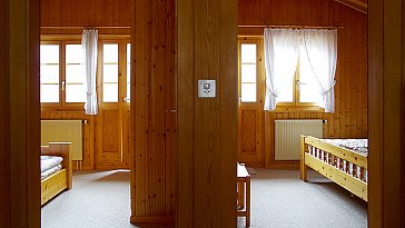 Ferienhaus in Zinal - Schlafzimmer