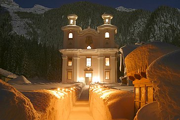 Ferienwohnung in Lofer-St. Martin - Wallfahrtskirche Maria Kirchental