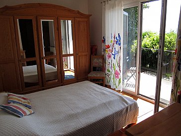 Ferienwohnung in Ronco sopra Ascona - Schlafzimmer