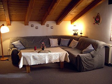 Ferienwohnung in Karersee-Welschnofen - Gemütliche Sofaecke