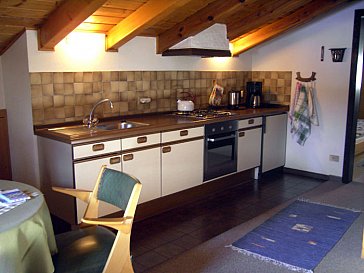 Ferienwohnung in Karersee-Welschnofen - Küchenzeile