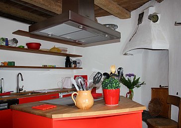 Ferienwohnung in Le Prese-Cantone - Küche