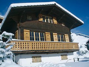 Ferienhaus in Adelboden - Das Chalet im Winter