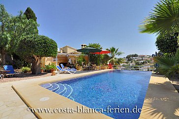 Ferienhaus in Calpe - Villa mit beheiztem Privatpool an der Costa Blanca